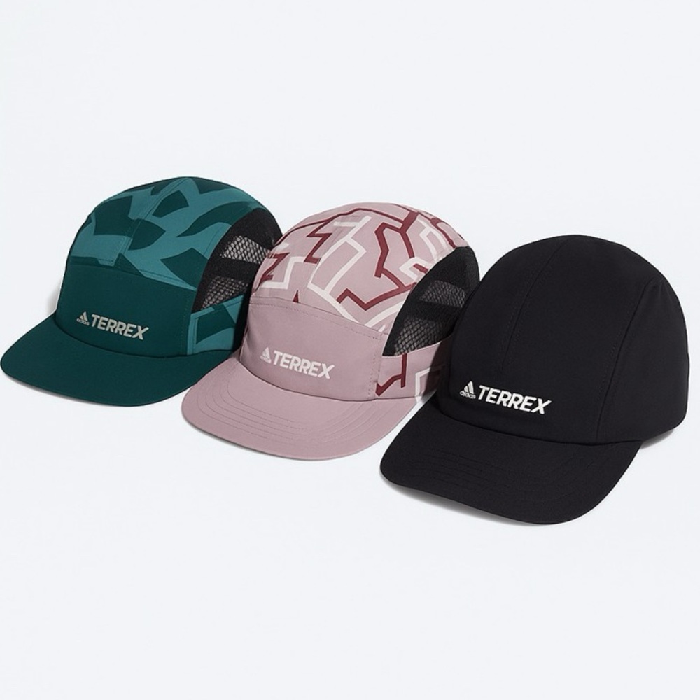 3 Brand New Adidas Terrex Running Jogging Graphic Cap Hats